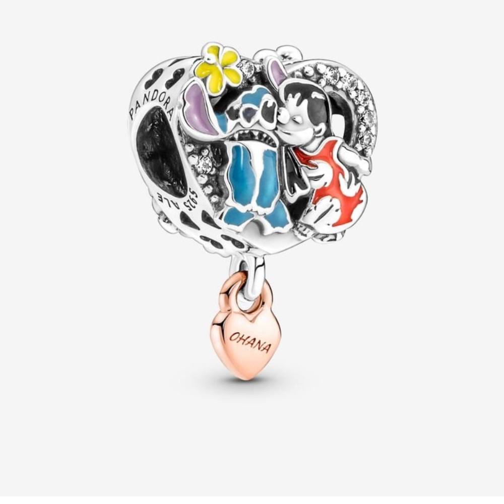 Authentic Disney Ohana Lilo & Stitch Inspired Charm